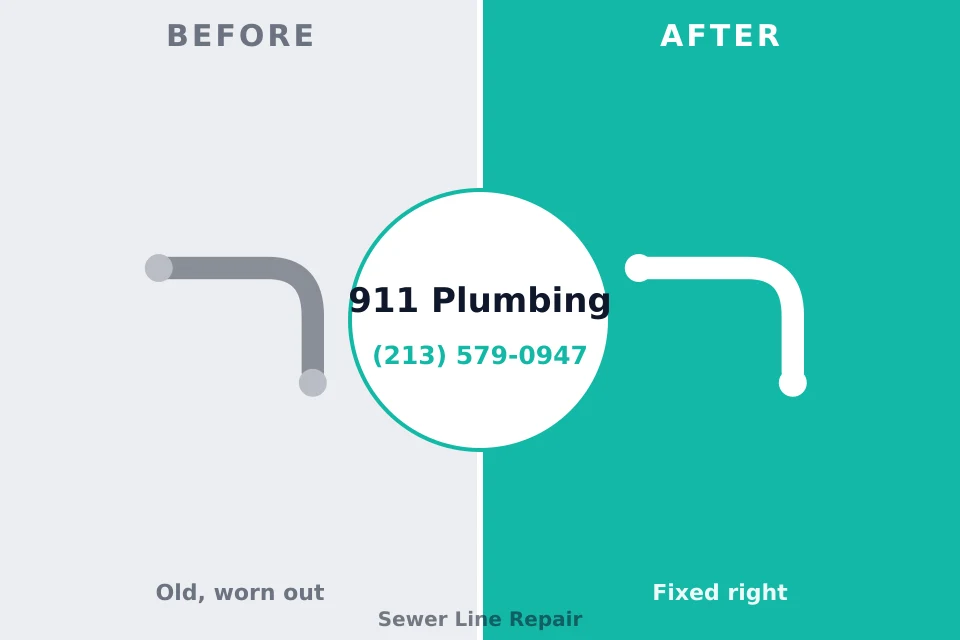 Before and after: plumbing repair Nanawale Estates, HI